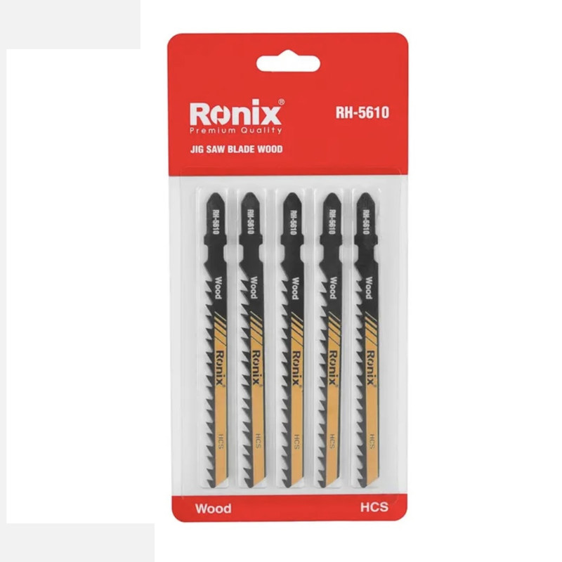 تیغ اره عمودبر چوب رونیکس مدل RH-5610 بسته 5 عددی تیغ اره عمودبر چوب رونیکس مدل RH-5610 بسته 5 عددی