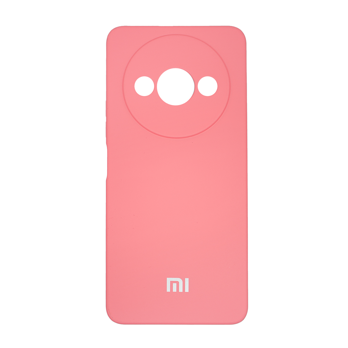 قاب گوشی شیائومی Redmi A3 مدل سیلیکونی محافظ لنزدار-گلبهی قاب گوشی شیائومی Redmi A3 مدل سیلیکونی محافظ لنزدار-گلبهی