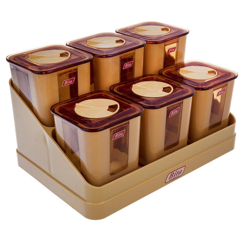 جای ادویه 7 پارچه بیتا کد 198 جای ادویه 7 پارچه بیتا کد 198