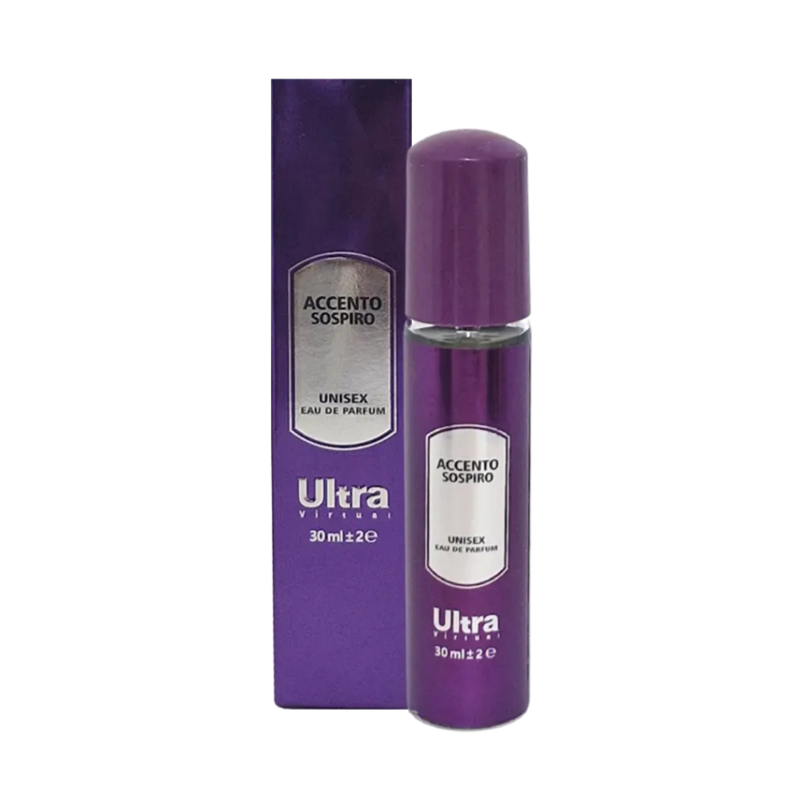 عطر جیبی اولترا ویرچوآل مدل ACCENTO SOSPIRO با رایحه خنک حجم 30 میلی لیتر عطر جیبی اولترا ویرچوآل مدل ACCENTO SOSPIRO با رایحه خنک حجم 30 میلی لیتر