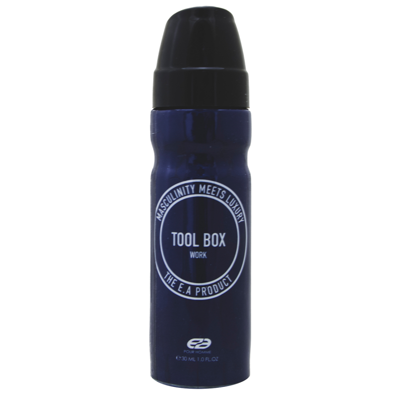 عطر جیبی مردانه عماد آرا مدل TOOL BOX WORK حجم 30 میلی لیتر عطر جیبی مردانه عماد آرا مدل TOOL BOX WORK حجم 30 میلی لیتر
