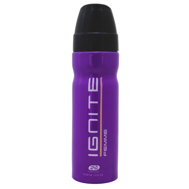 عطر جیبی زنانه عماد آرا مدل IGNITE Femme حجم 30 میلی لیتر عطر جیبی زنانه عماد آرا مدل IGNITE Femme حجم 30 میلی لیتر