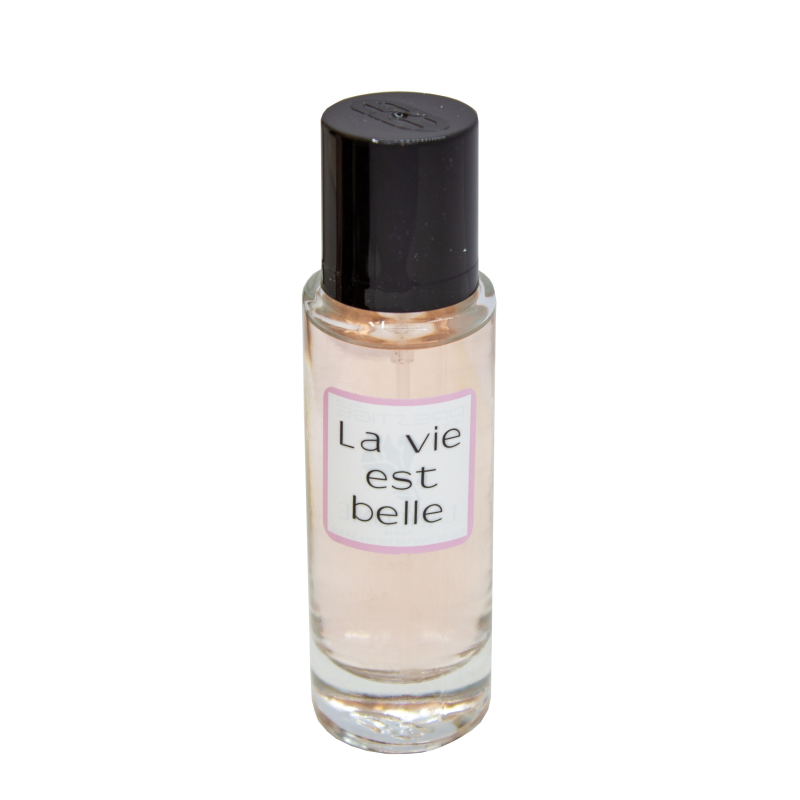 عطر جیبی زنانه نیو پرستیژ کالر مدل La Vie Est Belle حجم 35 میلی لیتر عطر جیبی زنانه نیو پرستیژ کالر مدل La Vie Est Belle حجم 35 میلی لیتر