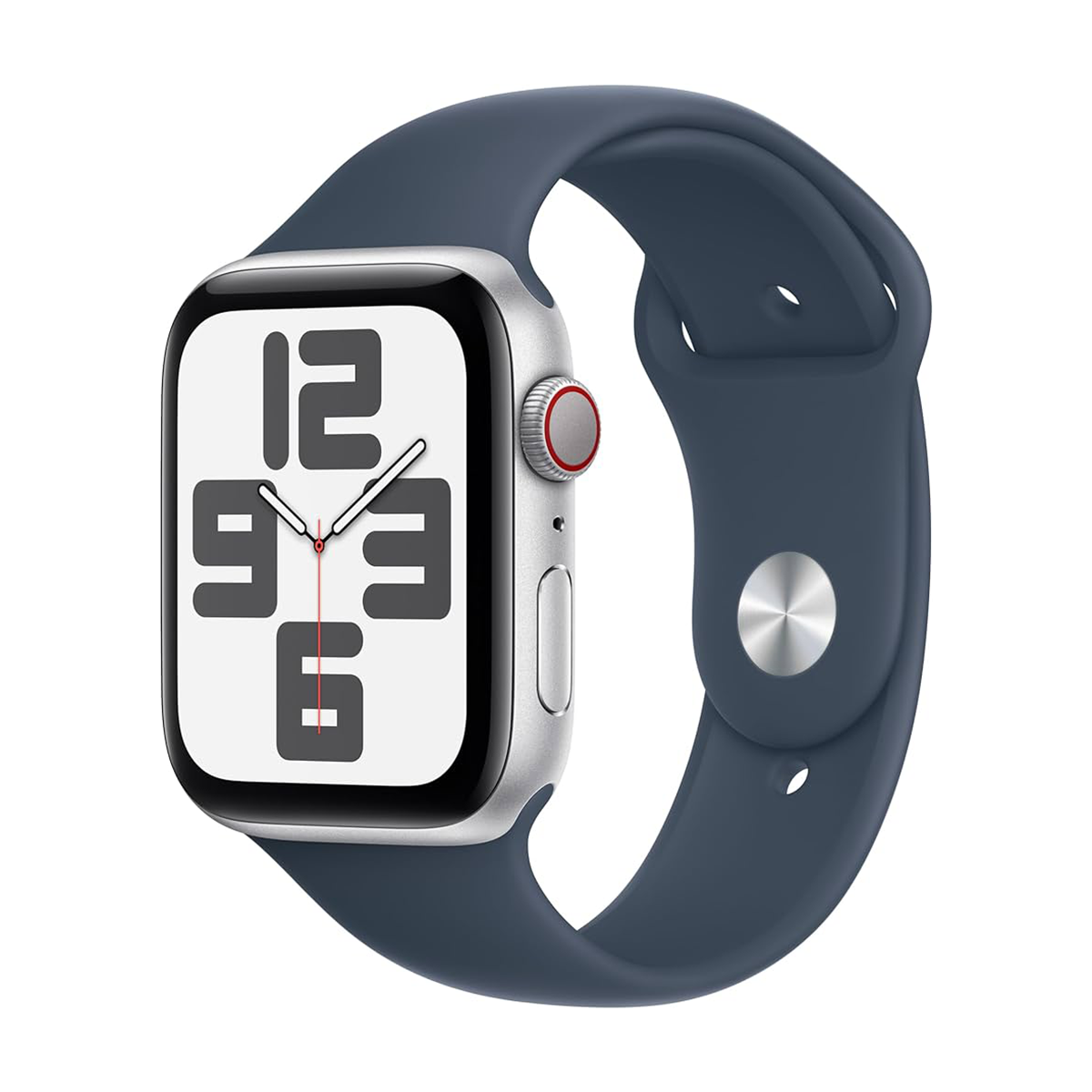 اپل واچ SE Gen2 2024 LTE سایز 44 میلی متری بدنه آلومینیوم و Sport Band اپل واچ SE Gen2 2024 LTE سایز 44 میلی متری بدنه آلومینیوم و Sport Band