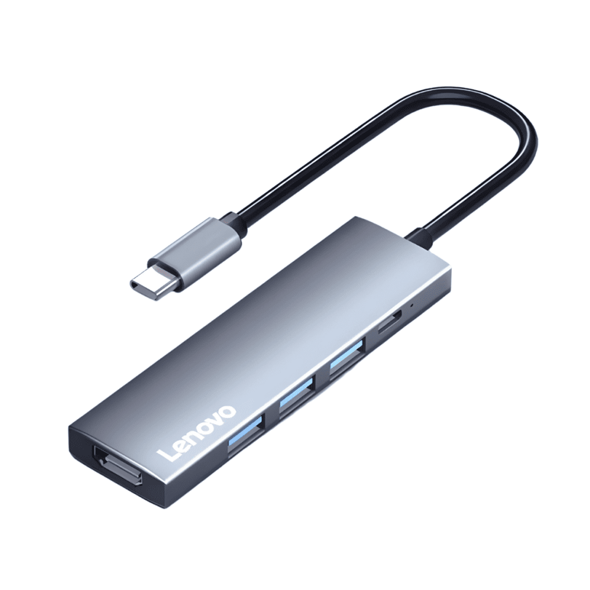 هاب USB-C لنوو 5 پورت مدل Lenovo Docking هاب USB-C لنوو 5 پورت مدل Lenovo Docking