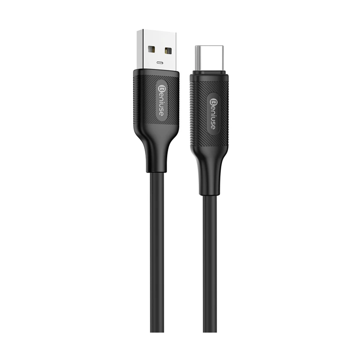 کابل تایپ سی بنیوس مدل BE-CA06 طول 1 متر-مشکی کابل تایپ سی بنیوس مدل BE-CA06 طول 1 متر-مشکی