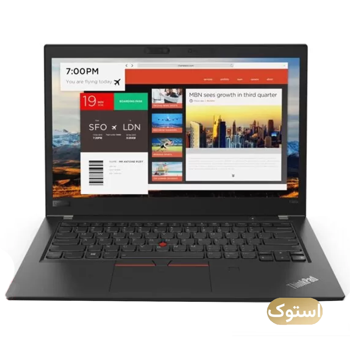 لپ تاپ استوک USED - لنوو 14 اینچی مدل thinkpad t480s i5 8350U 8GB 256GB - مشکی لپ تاپ استوک USED - لنوو 14 اینچی مدل thinkpad t480s i5 8350U 8GB 256GB - مشکی