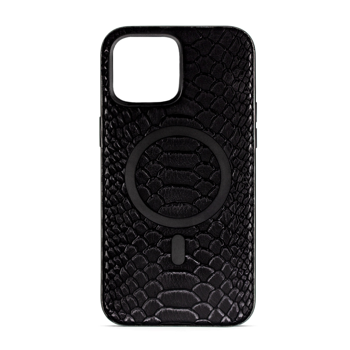 قاب گوشی اپل iPhone 13 Pro Max مک کوی مدل Snake Skin چرمی مگ سیف دار قاب گوشی اپل iPhone 13 Pro Max مک کوی مدل Snake Skin چرمی مگ سیف دار