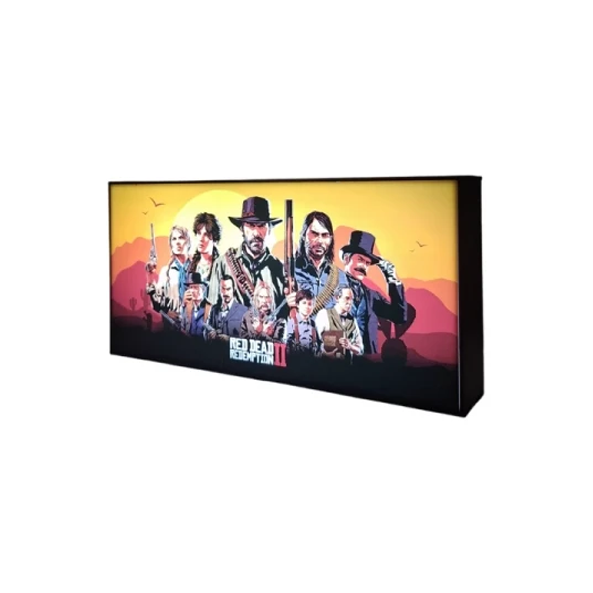 تابلو لایتباکس گیمینگ Red Dead کد AB03 تابلو لایتباکس گیمینگ Red Dead کد AB03