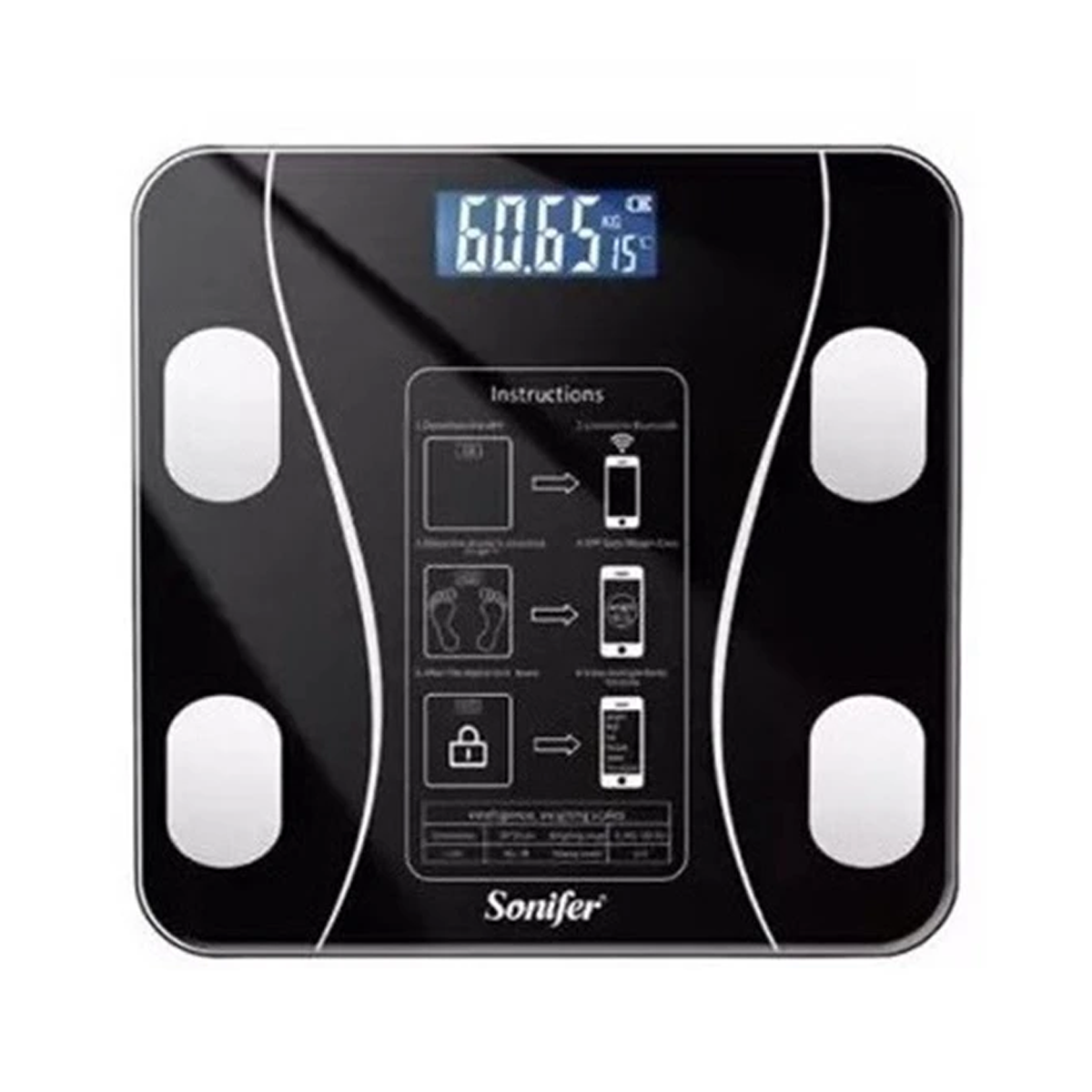 ترازو دیجیتال سونیفر مدل SF-1913-مشکی