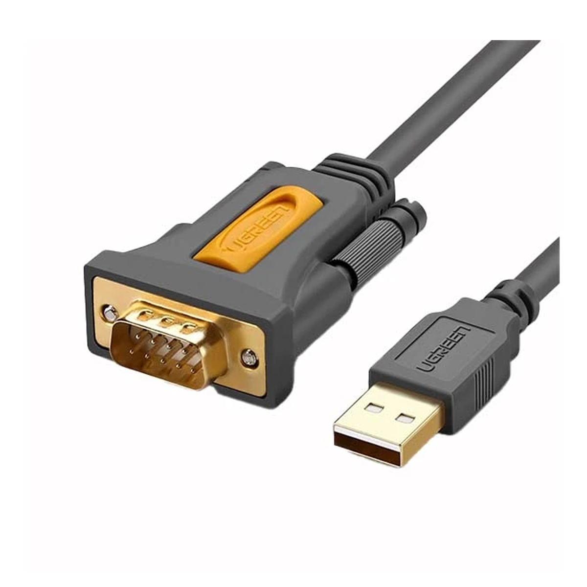 کابل تبدیل USB به سریال RS232 یوگرین مدل CR104-20211 طول 1.5 متر-مشکی