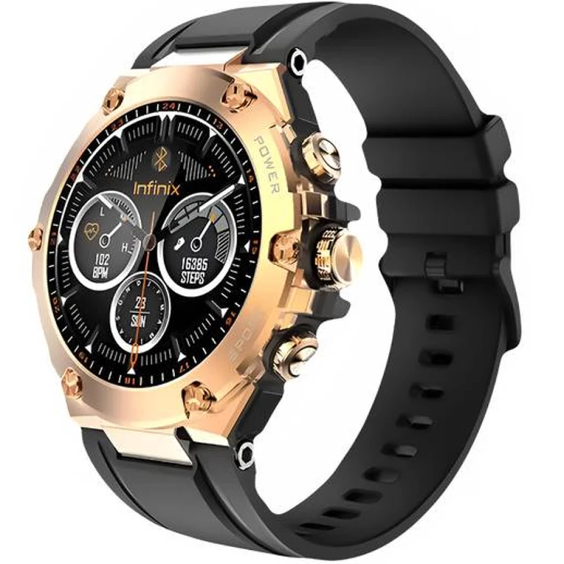 ساعت هوشمند 40 میلی متری اینفینیکس مدل XWatch 3 GT با بند پلاستیکی-خاکستری ساعت هوشمند 40 میلی متری اینفینیکس مدل XWatch 3 GT با بند پلاستیکی-خاکستری