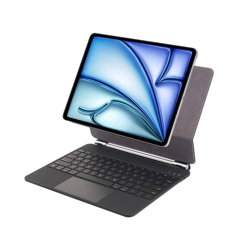 کیف کلاسوری کیبورد دار گرین لاین مدل Magic مناسب برای تبلت اپل iPad Air 13 (2024) / iPad Pro 12.9 (3rd Gen to 6th Gen) کیف کلاسوری کیبورد دار گرین لاین مدل Magic مناسب برای تبلت اپل iPad Air 13 (2024) / iPad Pro 12.9 (3rd Gen to 6th Gen)