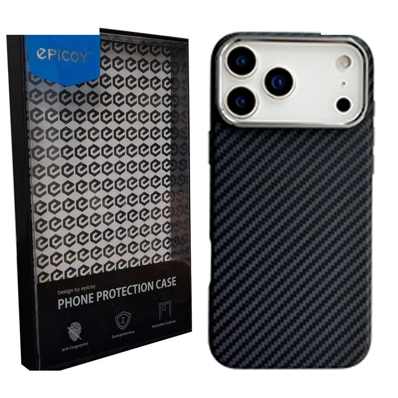 کاور اپیکوی مدل Slim Carbonic Fiber Magnetic مناسب برای گوشی موبایل اپل iPhone 17 Pro Max کاور اپیکوی مدل Slim Carbonic Fiber Magnetic مناسب برای گوشی موبایل اپل iPhone 17 Pro Max