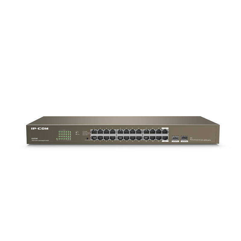 سوئیچ شبکه 24 پورت آی پی کام مدل G1024F سوئیچ شبکه 24 پورت آی پی کام مدل G1024F