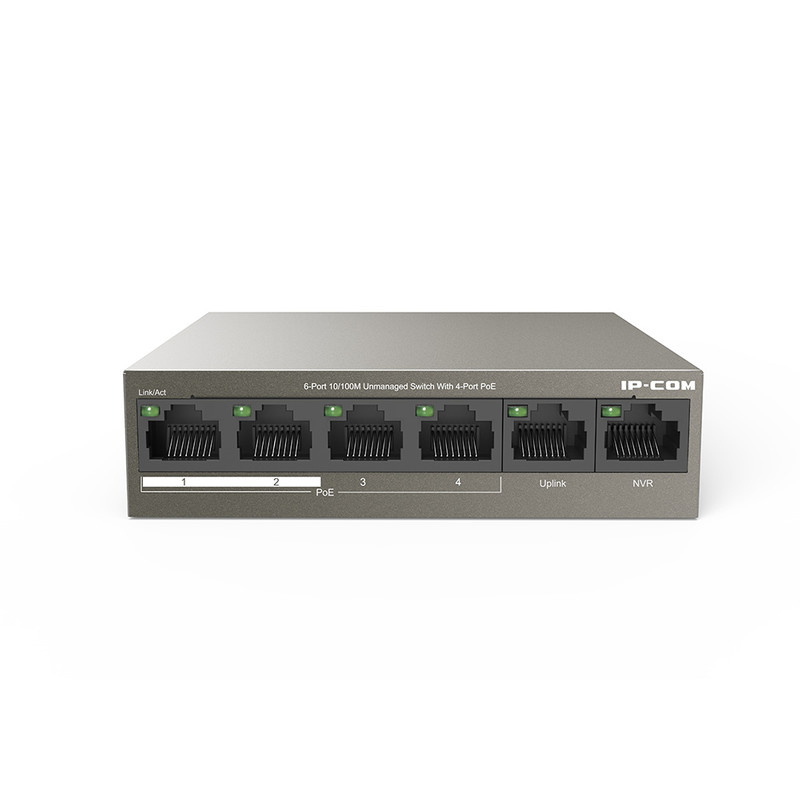 سوئیچ شبکه 6 پورت آی پی کام مدل F1106P-4-63W سوئیچ شبکه 6 پورت آی پی کام مدل F1106P-4-63W