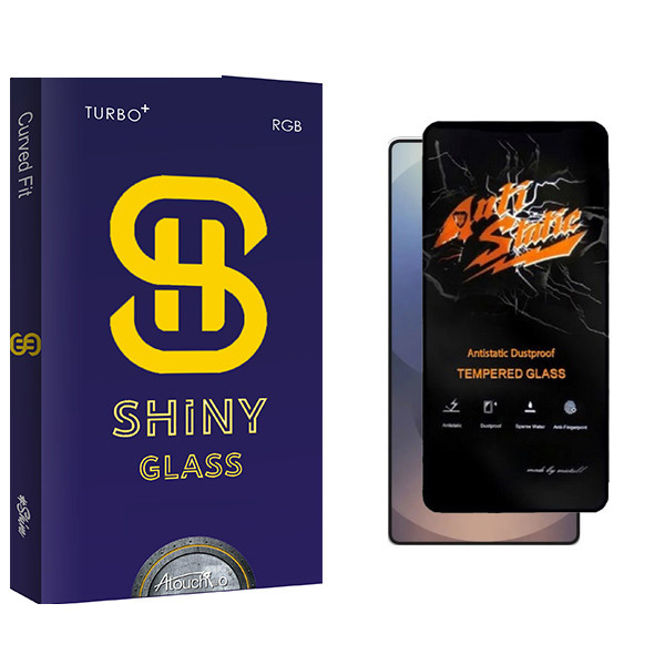 محافظ صفحه نمایش آتوچبو مدل AntiStatic-26 Shiny مناسب برای گوشی موبایل سامسونگ Galaxy S26 Ultra محافظ صفحه نمایش آتوچبو مدل AntiStatic-26 Shiny مناسب برای گوشی موبایل سامسونگ Galaxy S26 Ultra