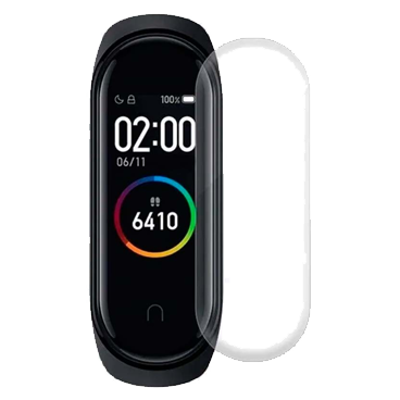  محافظ صفحه نمایش دستبند هوشمند شیائومی Mi Band 6-بی رنگ شفاف