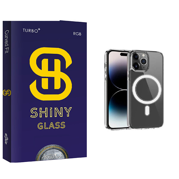 کاور آتوچبو مدل magesafes Shiny مناسب برای گوشی موبایل اپل iPhone 16 Pro Max کاور آتوچبو مدل magesafes Shiny مناسب برای گوشی موبایل اپل iPhone 16 Pro Max