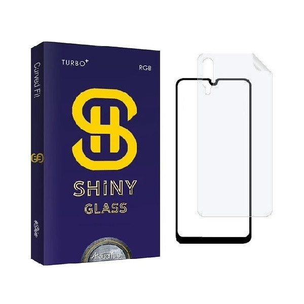 محافظ صفحه نمایش آتوچبو مدل FUL مناسب برای گوشی موبایل سامسونگ Galaxy A50 به همراه محافظ پشت گوشی محافظ صفحه نمایش آتوچبو مدل FUL مناسب برای گوشی موبایل سامسونگ Galaxy A50 به همراه محافظ پشت گوشی