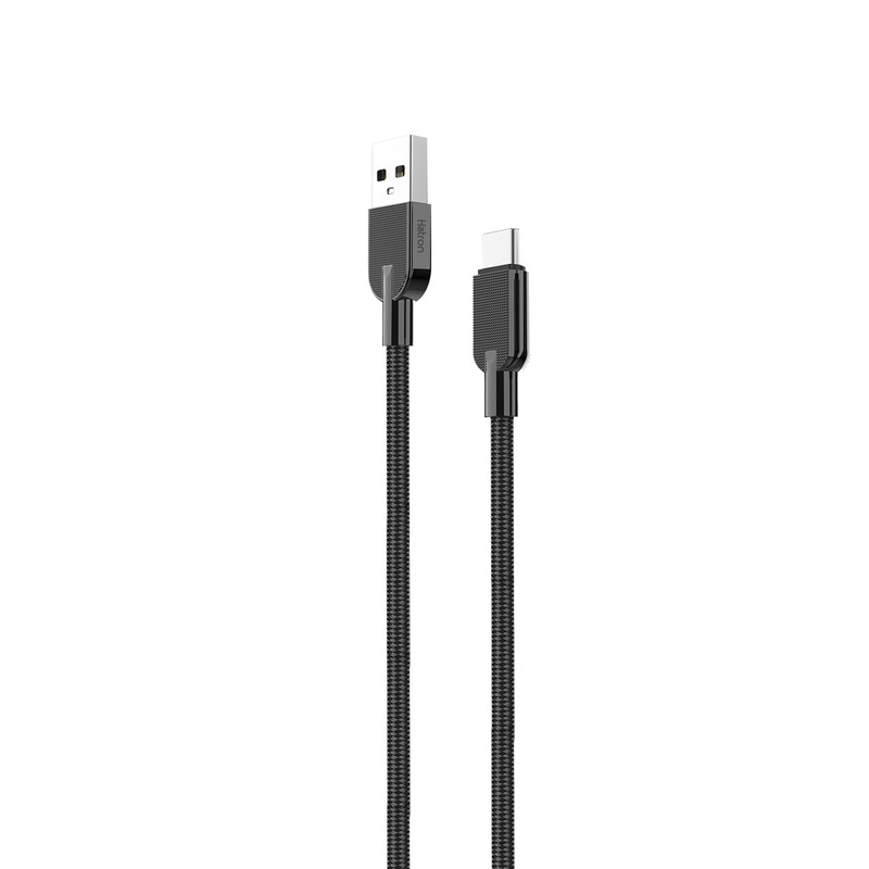 کابل شارژ USB به Type-c هترون مدل HC205UC طول 1متر کابل شارژ USB به Type-c هترون مدل HC205UC طول 1متر