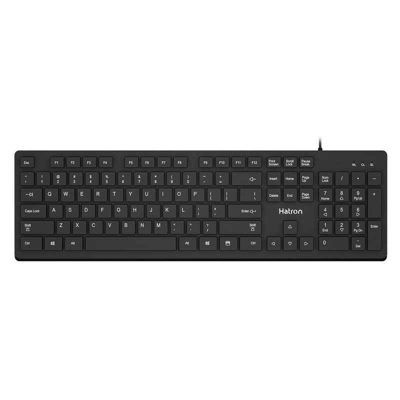 کیبورد هترون مدل HK250 با سیم