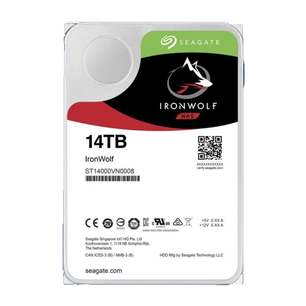 هارد دیسک اینترنال سیگیت مدل ST14000VN0008 ظرفیت 14 ترابایت هارد دیسک اینترنال سیگیت مدل ST14000VN0008 ظرفیت 14 ترابایت