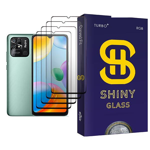 محافظ صفحه نمایش آتوچبو مدل Shiny Glass MIX004 مناسب برای گوشی موبایل شیائومی Redmi 10C بسته چهار عددی محافظ صفحه نمایش آتوچبو مدل Shiny Glass MIX004 مناسب برای گوشی موبایل شیائومی Redmi 10C بسته چهار عددی