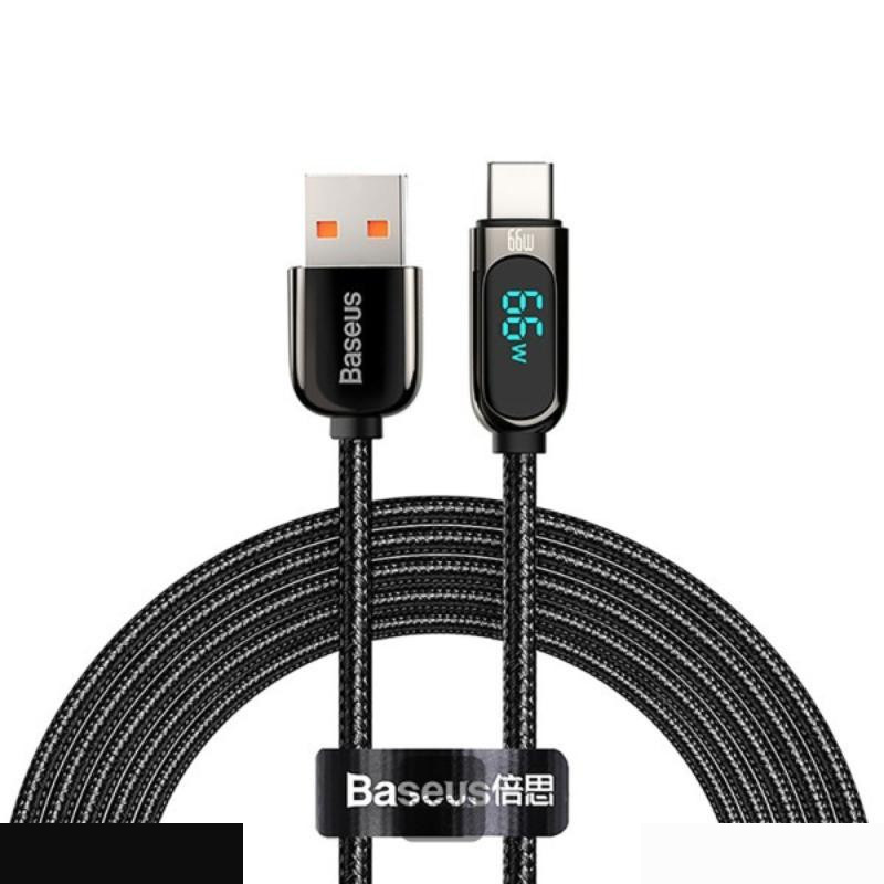 کابل تبدیل USB به USB-C بیسوس مدل A81 طول 2 متر کابل تبدیل USB به USB-C بیسوس مدل A81 طول 2 متر