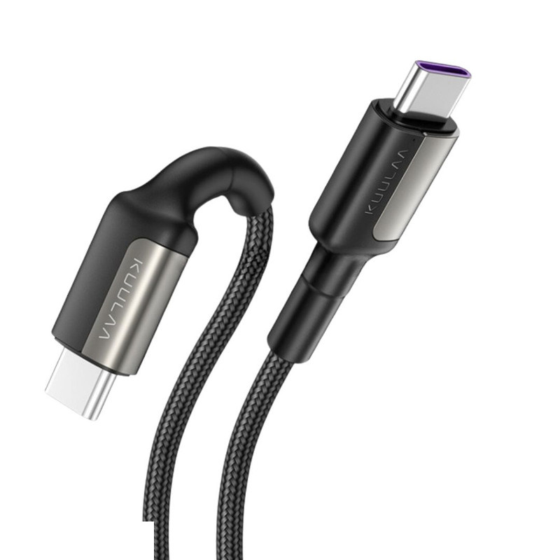 کابل تبدیل USB-C کولا مدل KL-X06 طول 1 متر. کابل تبدیل USB-C کولا مدل KL-X06 طول 1 متر.