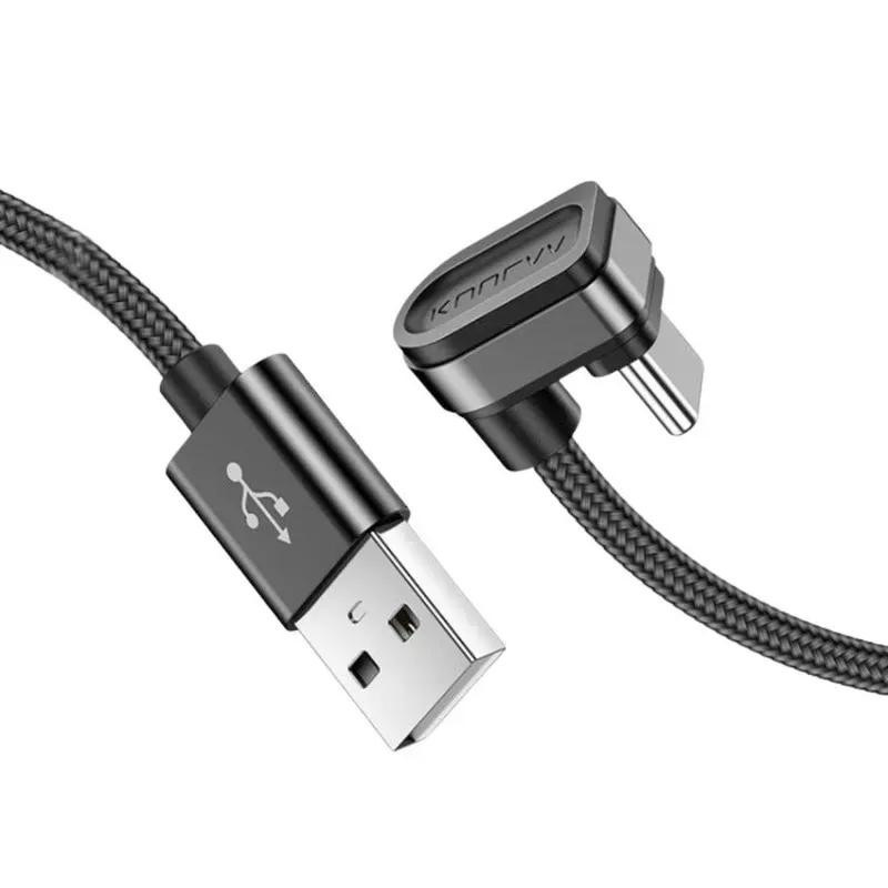 کابل تبدیل USB به USB -C کولا مدل KL-X11 طول 1 متر کابل تبدیل USB به USB -C کولا مدل KL-X11 طول 1 متر