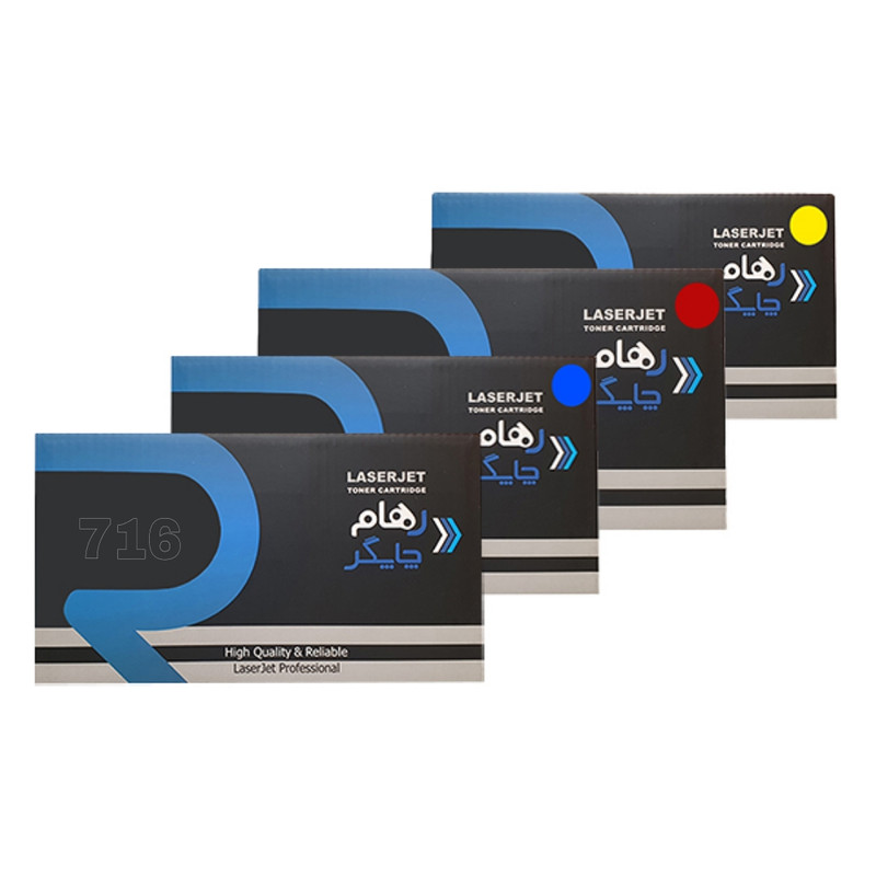 کارتریج رهام چاپگر طرح کانن 716 ست چهار رنگ