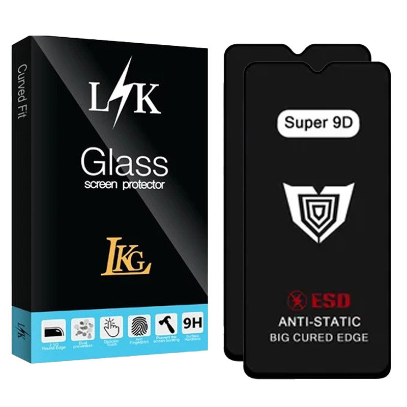 محافظ صفحه نمایش ال کا جی مدل Super 9D مناسب برای گوشی موبایل سامسونگ Galaxy A14 4G محافظ صفحه نمایش ال کا جی مدل Super 9D مناسب برای گوشی موبایل سامسونگ Galaxy A14 4G