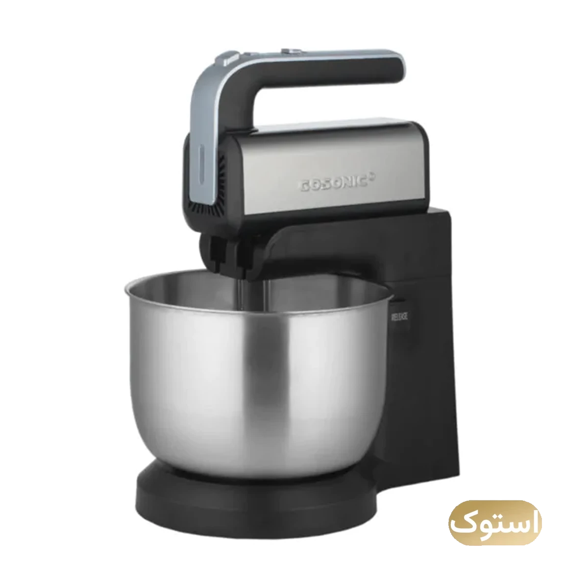 همزن کاسه دار استوک Open Box - گوسونیک مدل GHM-705 - مشکی نقره ای همزن کاسه دار استوک Open Box - گوسونیک مدل GHM-705 - مشکی نقره ای
