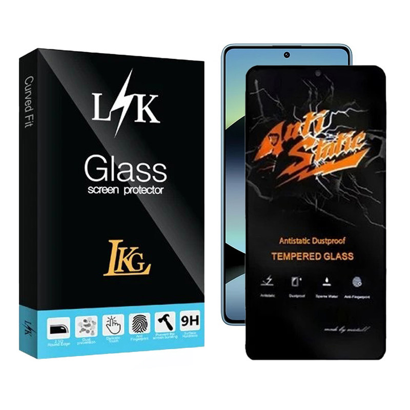 محافظ صفحه نمایش ال کا جی مدل انتی استاتیک مناسب برای گوشی موبایل شیائومی Redmi Note 14s 4G محافظ صفحه نمایش ال کا جی مدل انتی استاتیک مناسب برای گوشی موبایل شیائومی Redmi Note 14s 4G