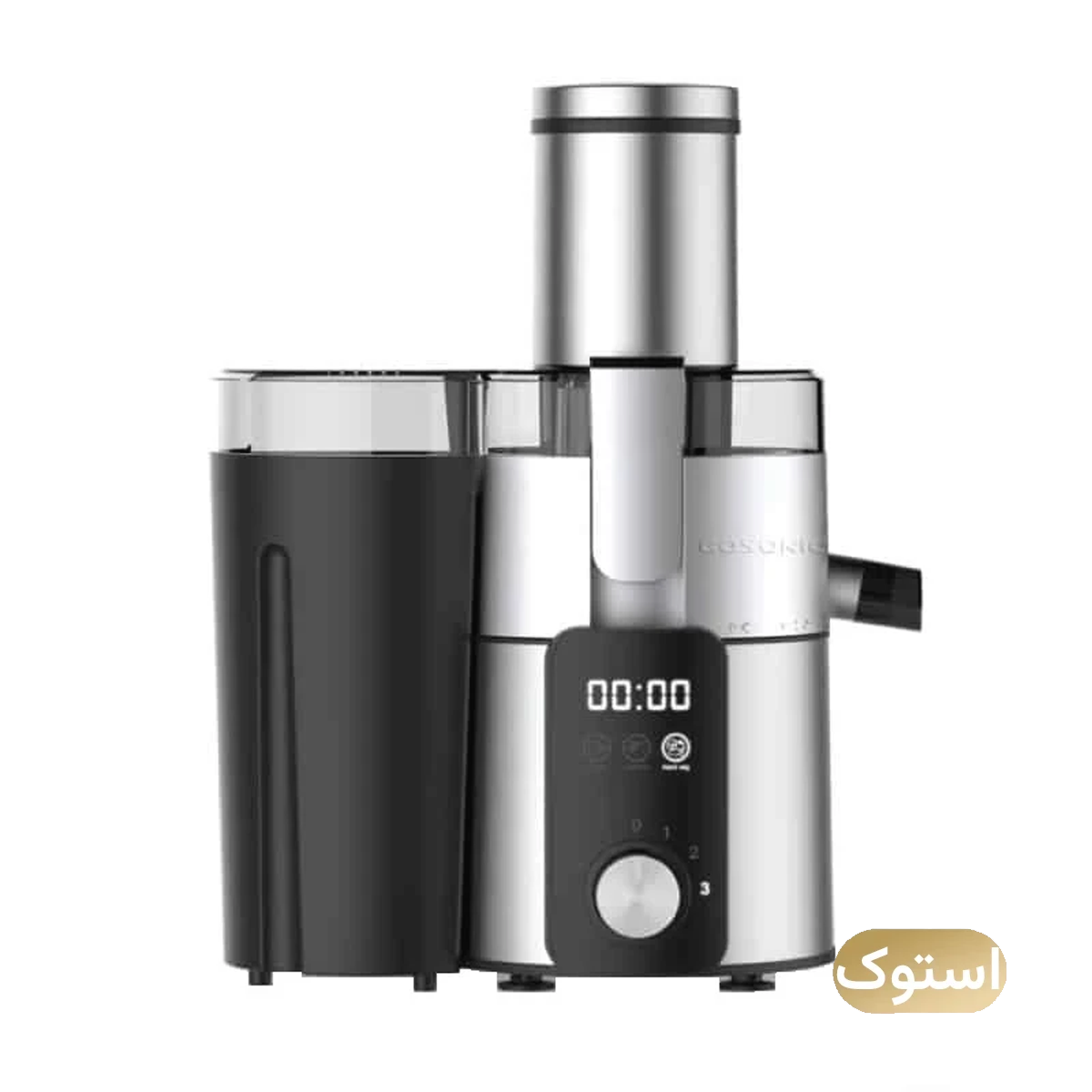 آبمیوه گیری استوک Open Box - گوسونیک مدل GSJ-803 - مشکی نقره ای آبمیوه گیری استوک Open Box - گوسونیک مدل GSJ-803 - مشکی نقره ای