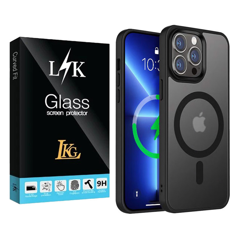 کاور ال کا جی مدل مگسیف مناسب برای گوشی موبایل اپل iPhone 14 Pro Max کاور ال کا جی مدل مگسیف مناسب برای گوشی موبایل اپل iPhone 14 Pro Max