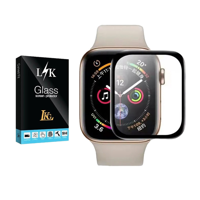 محافظ صفحه نمایش ال کا جی مدل PMMA مناسب برای اپل واچ Iwatch 44 محافظ صفحه نمایش ال کا جی مدل PMMA مناسب برای اپل واچ Iwatch 44