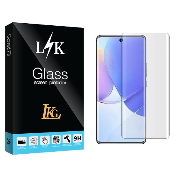 محافظ صفحه نمایش ال کا جی مدل LKK UV_NW مناسب برای گوشی موبایل هوآوی Nova 9 محافظ صفحه نمایش ال کا جی مدل LKK UV_NW مناسب برای گوشی موبایل هوآوی Nova 9