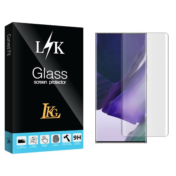 محافظ صفحه نمایش ال کا جی مدل LKK UV_NEW مناسب برای گوشی موبایل سامسونگ Galaxy Note 20 Ultra محافظ صفحه نمایش ال کا جی مدل LKK UV_NEW مناسب برای گوشی موبایل سامسونگ Galaxy Note 20 Ultra