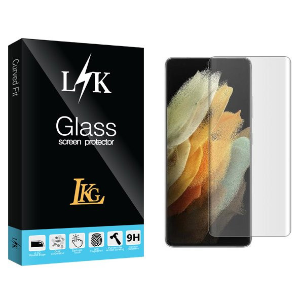 محافظ صفحه نمایش ال کا جی مدل LKK UV_NW مناسب برای گوشی موبایل سامسونگ Galaxy S21 Ultra محافظ صفحه نمایش ال کا جی مدل LKK UV_NW مناسب برای گوشی موبایل سامسونگ Galaxy S21 Ultra
