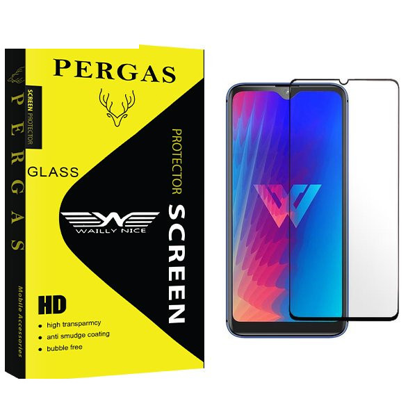 محافظ صفحه نمایش شیشه ای وایلی نایس مدل Pergas مناسب برای گوشی موبایل ال جی W30 محافظ صفحه نمایش شیشه ای وایلی نایس مدل Pergas مناسب برای گوشی موبایل ال جی W30