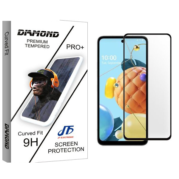 محافظ صفحه نمایش شیشه ای جی اف مدل Diamond مناسب برای گوشی موبایل ال جی K62 محافظ صفحه نمایش شیشه ای جی اف مدل Diamond مناسب برای گوشی موبایل ال جی K62