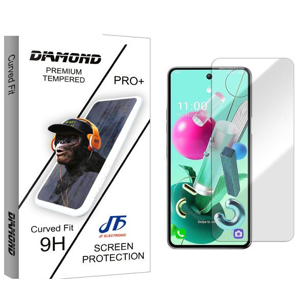 محافظ صفحه نمایش جی اف مدل Diamond مناسب برای گوشی موبایل ال جی K92 5G محافظ صفحه نمایش جی اف مدل Diamond مناسب برای گوشی موبایل ال جی K92 5G