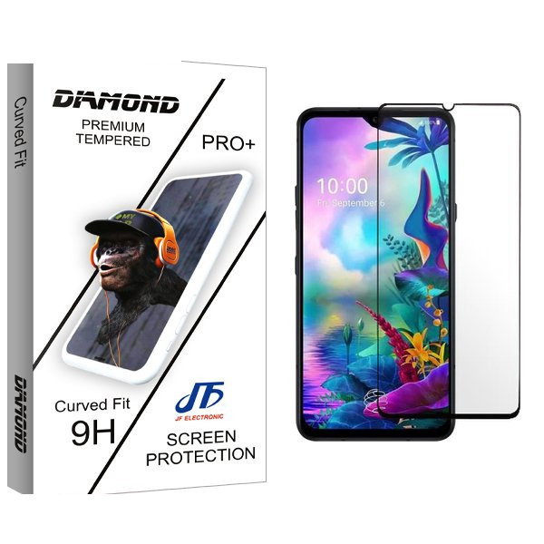 محافظ صفحه نمایش شیشه ای جی اف مدل Diamond مناسب برای گوشی موبایل ال جی V50s ThinQ 5G محافظ صفحه نمایش شیشه ای جی اف مدل Diamond مناسب برای گوشی موبایل ال جی V50s ThinQ 5G