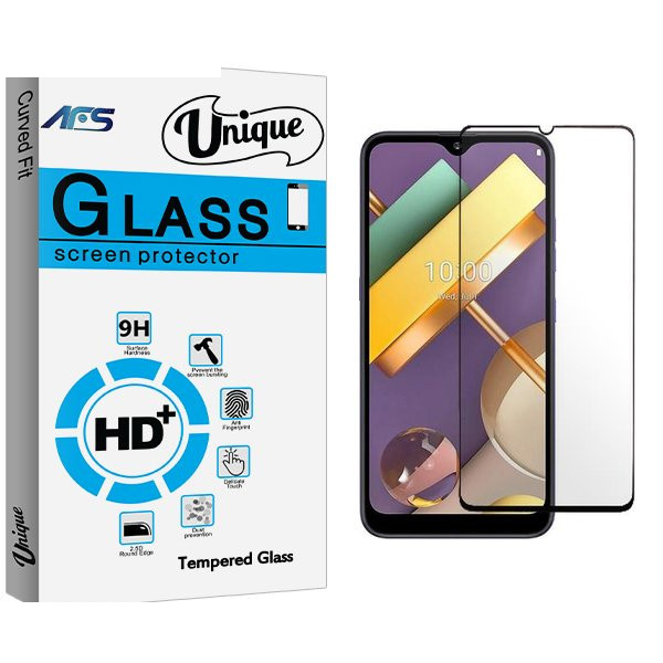 محافظ صفحه نمایش شیشه ای ای اف اس مدل Unique مناسب برای گوشی موبایل ال جی K22 محافظ صفحه نمایش شیشه ای ای اف اس مدل Unique مناسب برای گوشی موبایل ال جی K22
