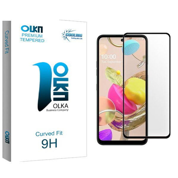محافظ صفحه نمایش شیشه ای کولینگ مدل Olka مناسب برای گوشی موبایل ال جی K42 محافظ صفحه نمایش شیشه ای کولینگ مدل Olka مناسب برای گوشی موبایل ال جی K42