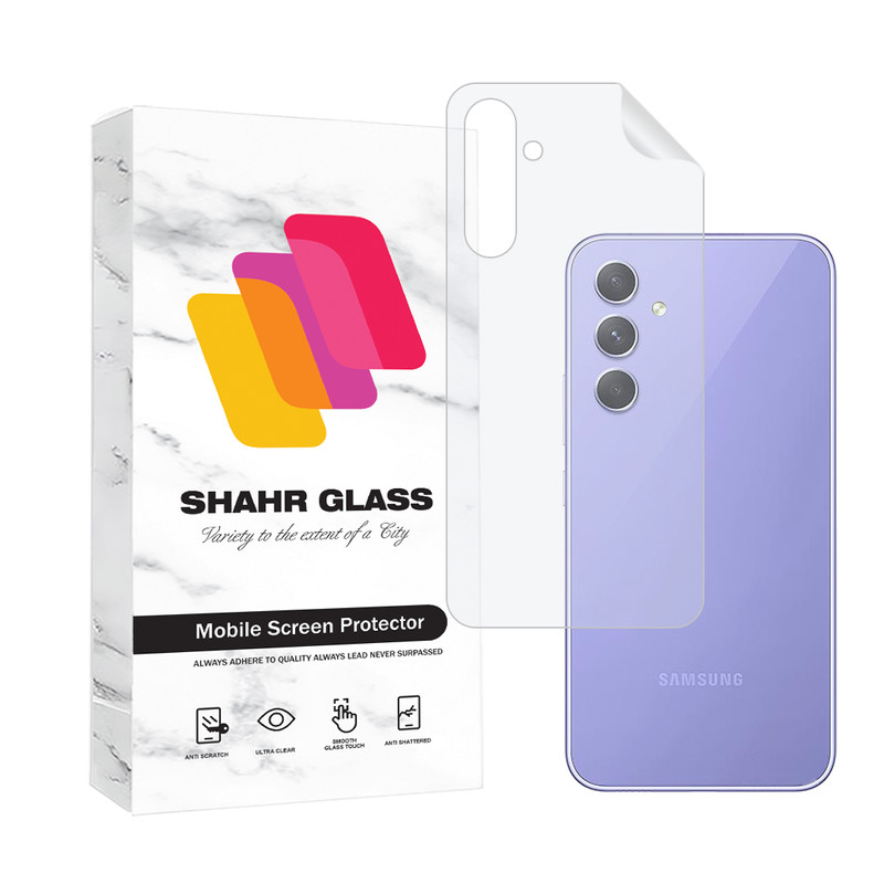 محافظ پشت گوشی شهر گلس مدل NANOMTSH مناسب برای گوشی موبایل سامسونگ Galaxy A54 5G-بی رنگ محافظ پشت گوشی شهر گلس مدل NANOMTSH مناسب برای گوشی موبایل سامسونگ Galaxy A54 5G-بی رنگ