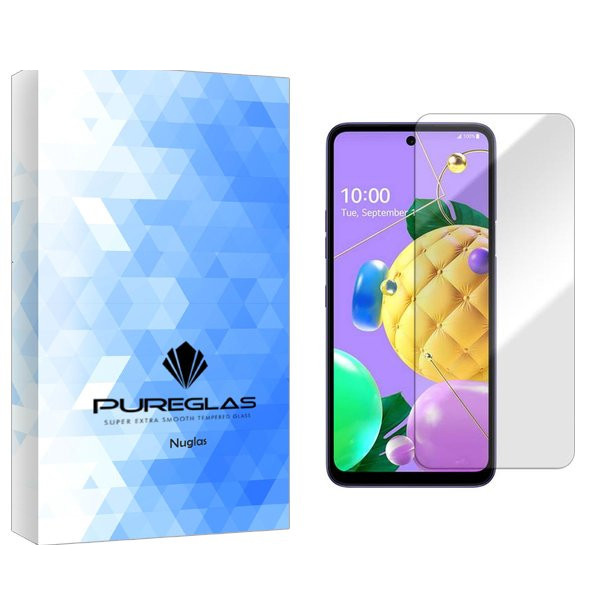محافظ صفحه نمایش پیور گلس مدل NueGlas مناسب برای گوشی موبایل ال جی K52 محافظ صفحه نمایش پیور گلس مدل NueGlas مناسب برای گوشی موبایل ال جی K52