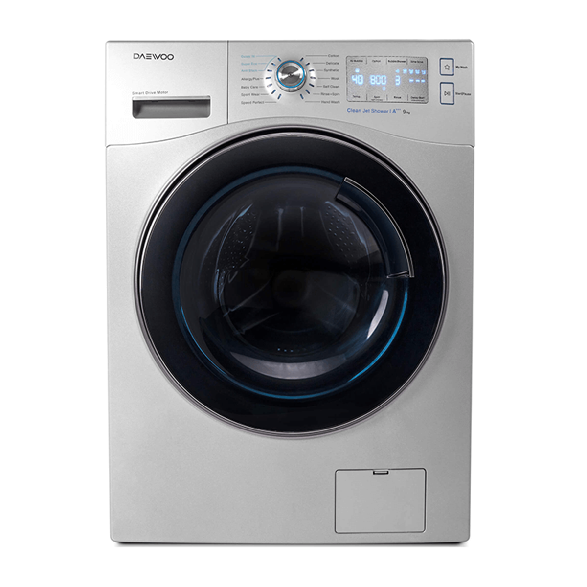 ماشین لباسشویی دوو ظرفیت 9 کیلویی سری پریمو مدل DWK1-PR980C